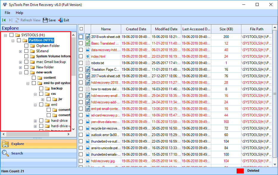 select partition